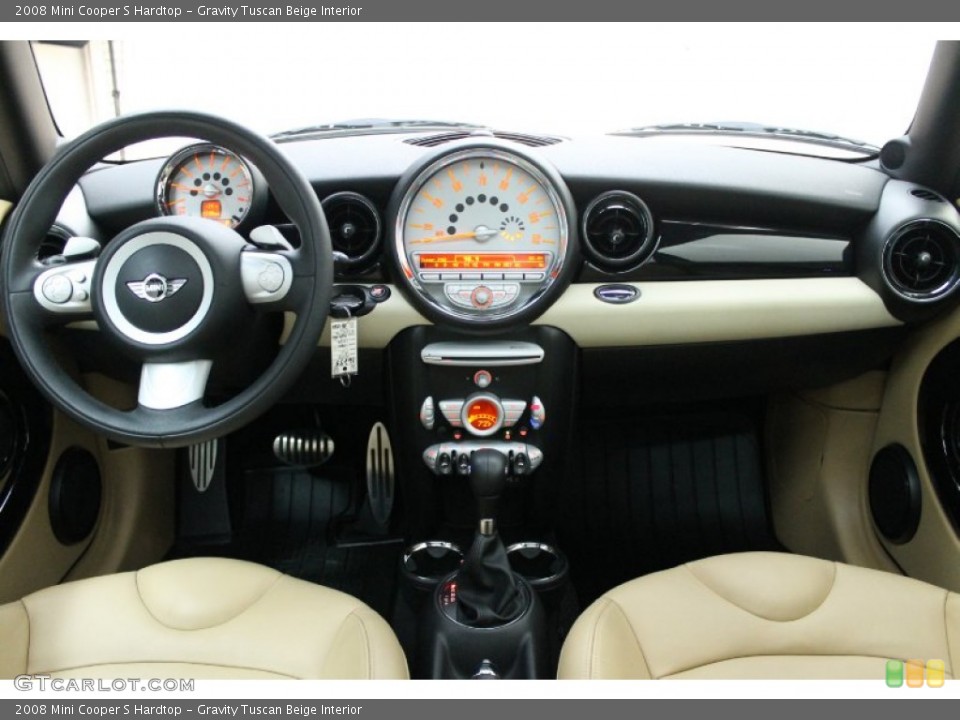 Gravity Tuscan Beige Interior Dashboard for the 2008 Mini Cooper S Hardtop #74289140