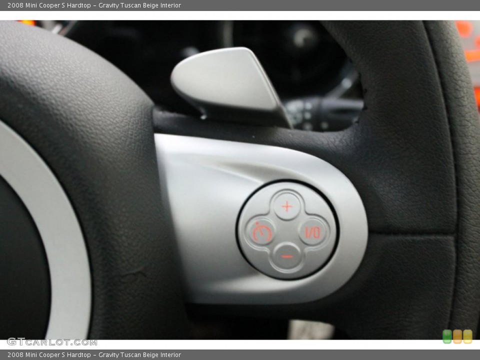 Gravity Tuscan Beige Interior Controls for the 2008 Mini Cooper S Hardtop #74289253