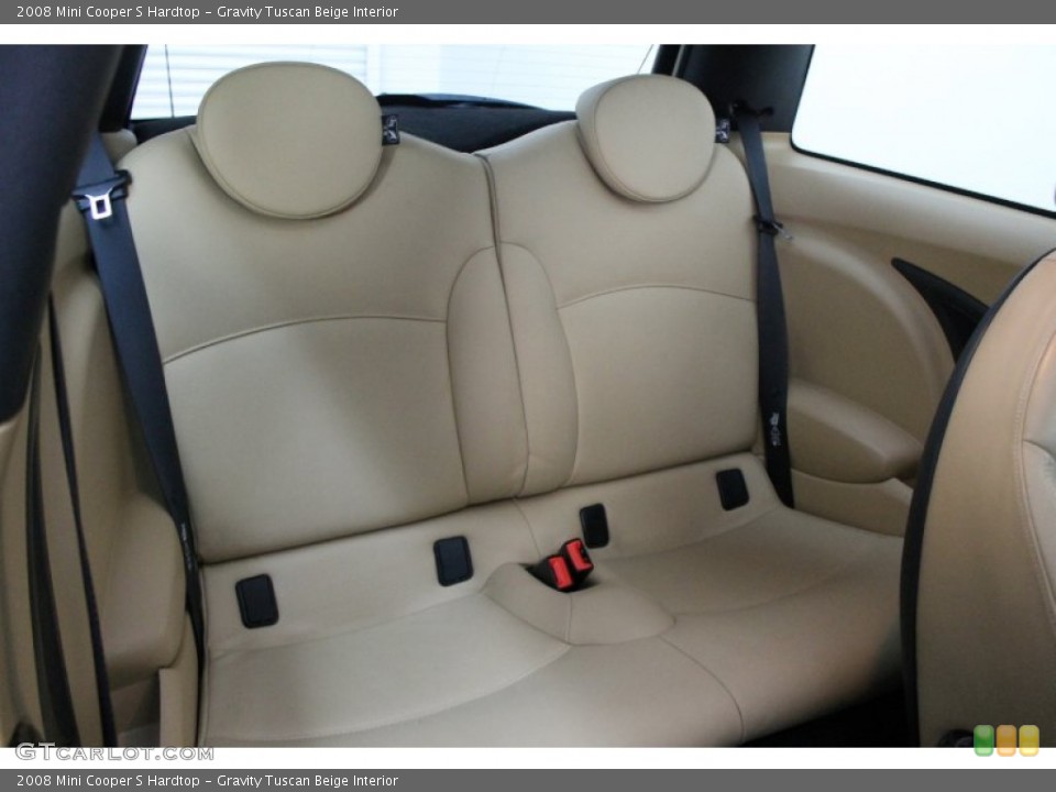 Gravity Tuscan Beige Interior Rear Seat for the 2008 Mini Cooper S Hardtop #74289367