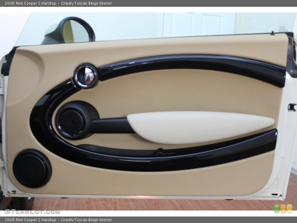 Gravity Tuscan Beige Interior Door Panel for the 2008 Mini Cooper S Hardtop #74289403