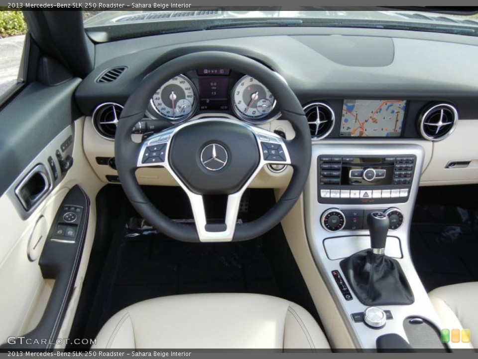 Sahara Beige Interior Dashboard for the 2013 Mercedes-Benz SLK 250 Roadster #74289814