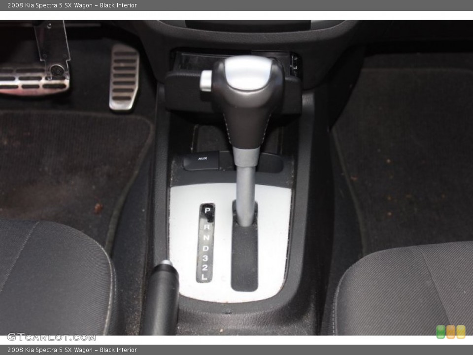 Black Interior Transmission for the 2008 Kia Spectra 5 SX Wagon #74289868