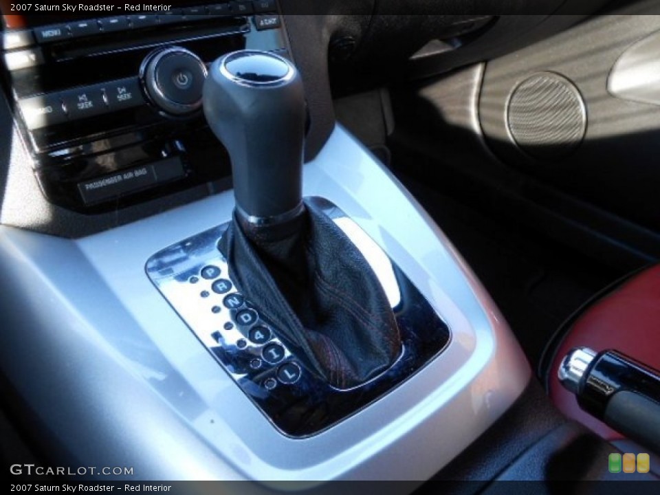 Red Interior Transmission for the 2007 Saturn Sky Roadster #74290153