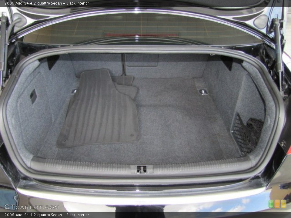 Black Interior Trunk for the 2006 Audi S4 4.2 quattro Sedan #74291677
