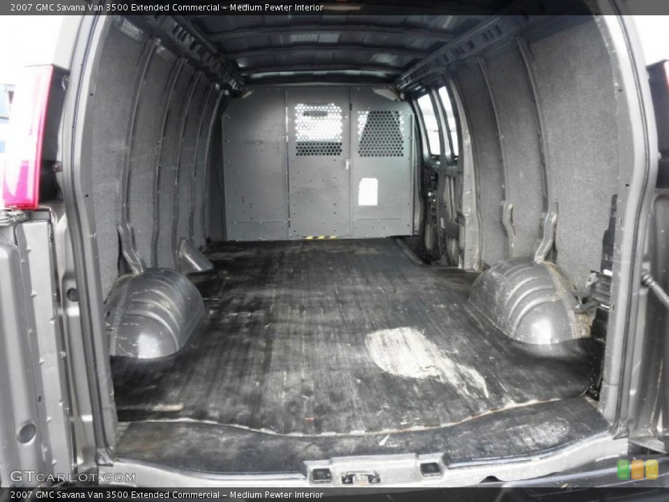 Medium Pewter Interior Trunk for the 2007 GMC Savana Van 3500 Extended Commercial #74291842