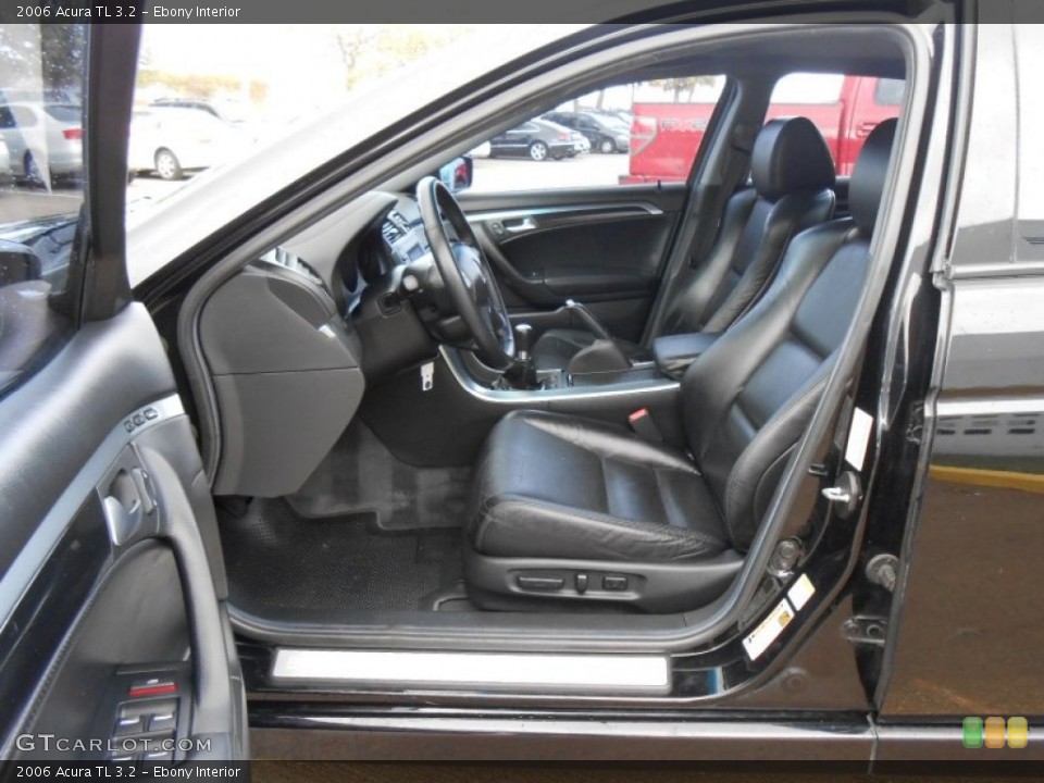 Ebony Interior Photo for the 2006 Acura TL 3.2 #74293361