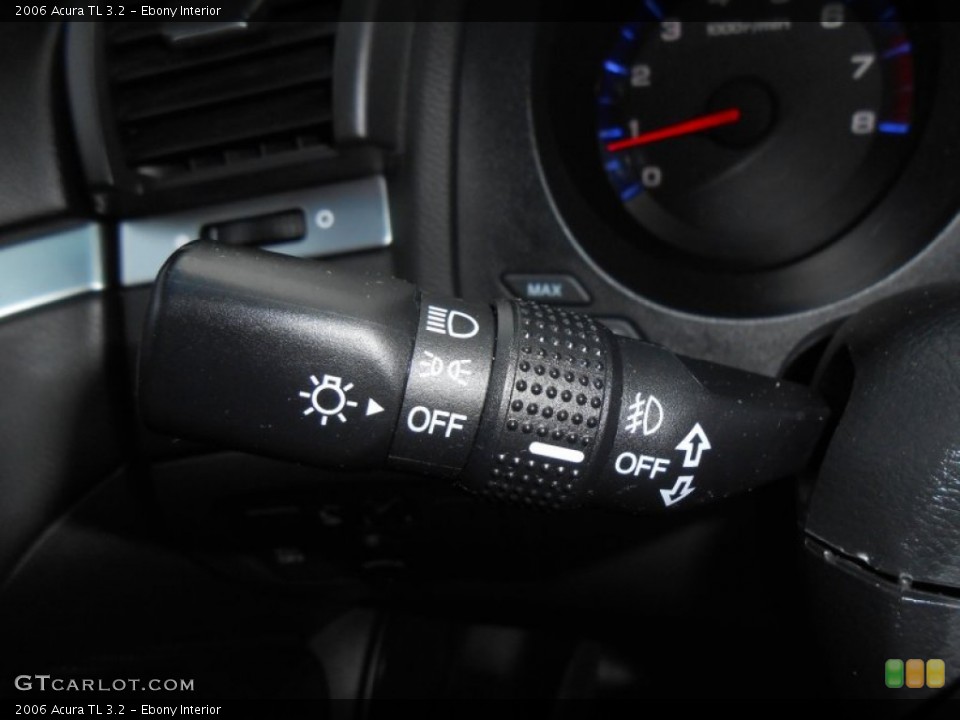 Ebony Interior Controls for the 2006 Acura TL 3.2 #74293649