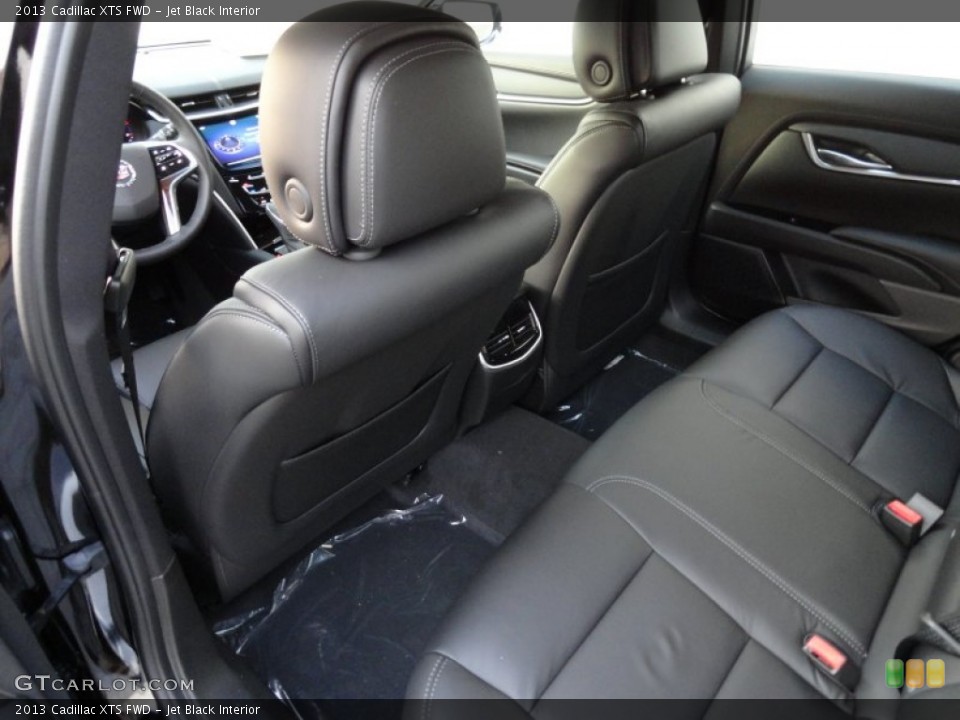 Jet Black Interior Rear Seat for the 2013 Cadillac XTS FWD #74293654