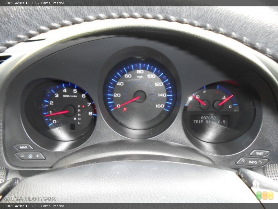 Camel Interior Gauges for the 2005 Acura TL 3.2 #74294902