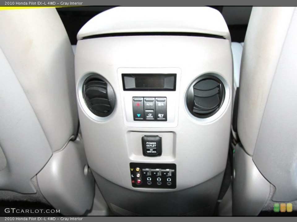 Gray Interior Controls for the 2010 Honda Pilot EX-L 4WD #74295601