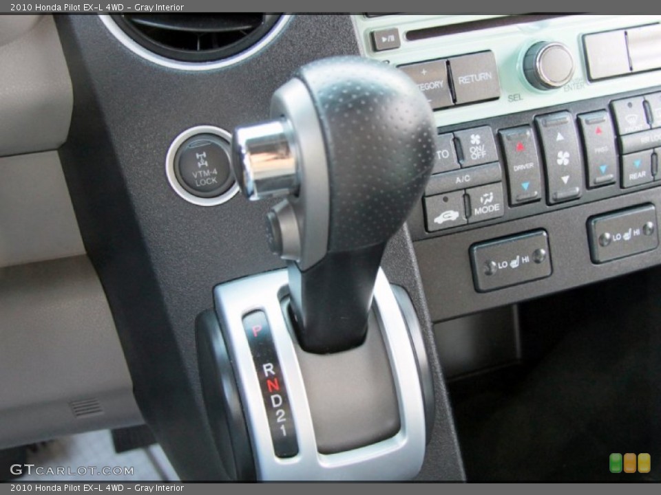 Gray Interior Transmission for the 2010 Honda Pilot EX-L 4WD #74295715