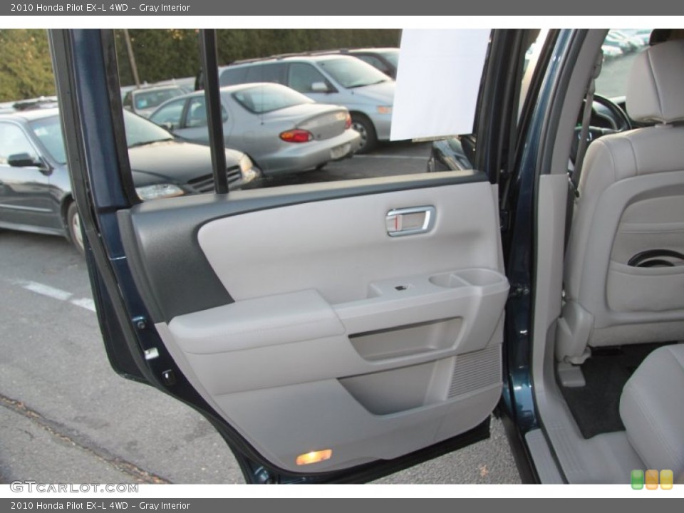 Gray Interior Door Panel for the 2010 Honda Pilot EX-L 4WD #74295904