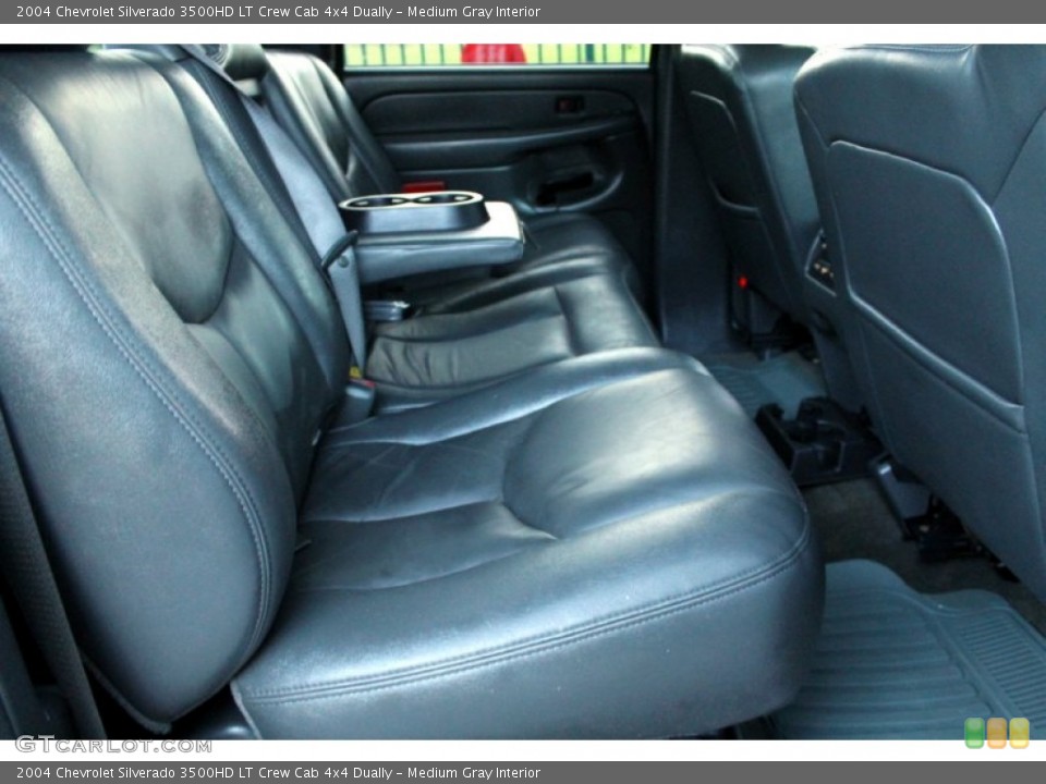 Medium Gray Interior Rear Seat for the 2004 Chevrolet Silverado 3500HD LT Crew Cab 4x4 Dually #74295967