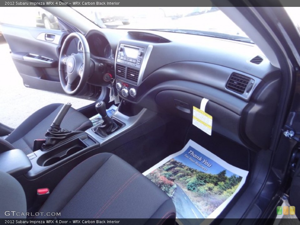 WRX Carbon Black Interior Dashboard for the 2012 Subaru Impreza WRX 4 Door #74298151