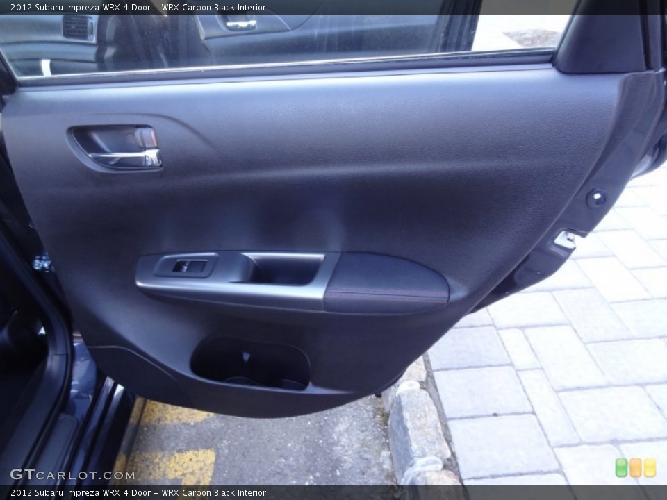 WRX Carbon Black Interior Door Panel for the 2012 Subaru Impreza WRX 4 Door #74298246