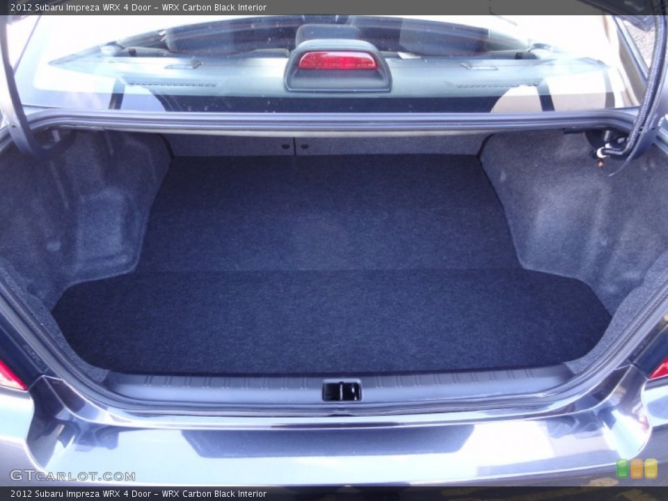 WRX Carbon Black Interior Trunk for the 2012 Subaru Impreza WRX 4 Door #74298373