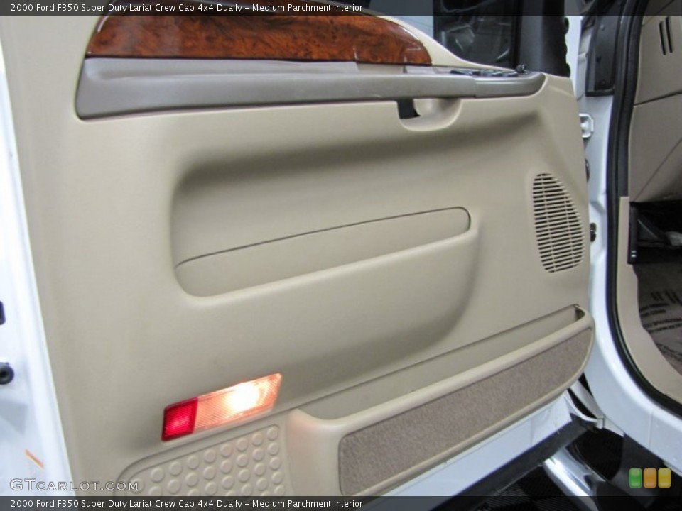 Medium Parchment Interior Door Panel for the 2000 Ford F350 Super Duty Lariat Crew Cab 4x4 Dually #74301187