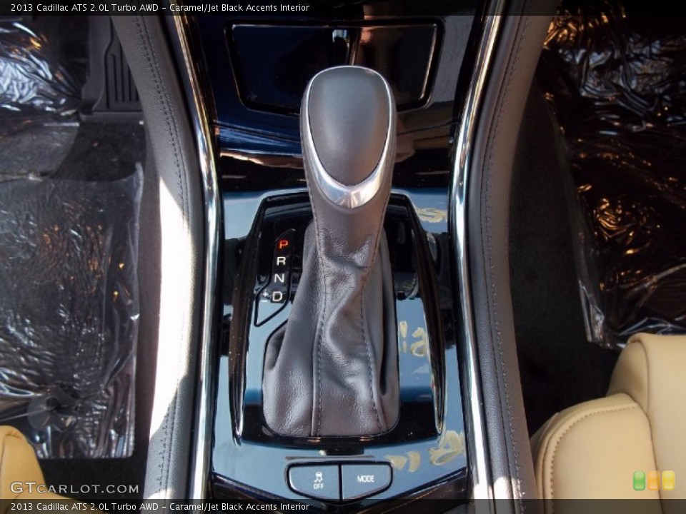 Caramel/Jet Black Accents Interior Transmission for the 2013 Cadillac ATS 2.0L Turbo AWD #74301833