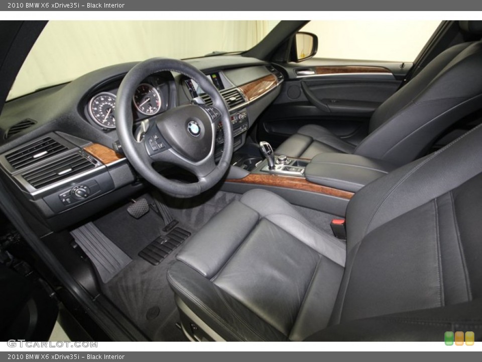 Black Interior Front Seat for the 2010 BMW X6 xDrive35i #74306032