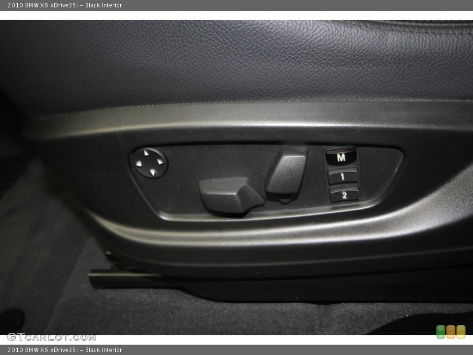 Black Interior Controls for the 2010 BMW X6 xDrive35i #74306044