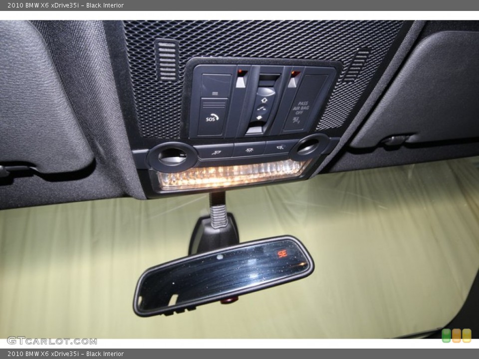 Black Interior Controls for the 2010 BMW X6 xDrive35i #74306050