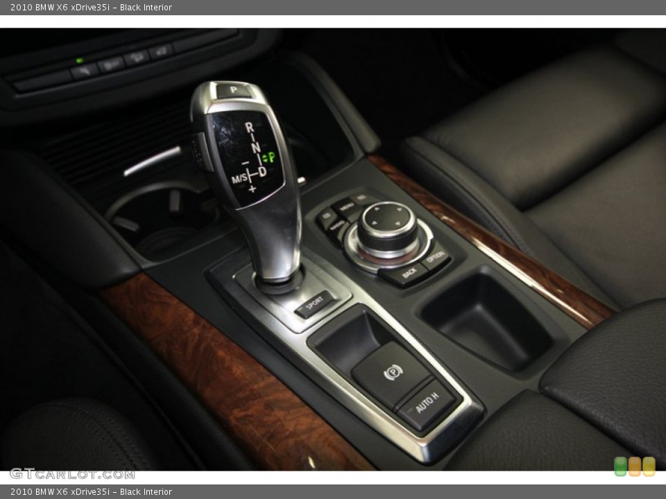 Black Interior Transmission for the 2010 BMW X6 xDrive35i #74306065