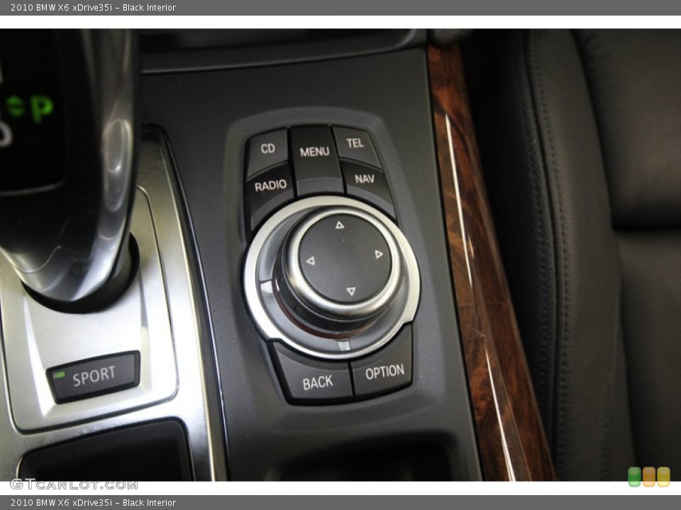 Black Interior Controls for the 2010 BMW X6 xDrive35i #74306068