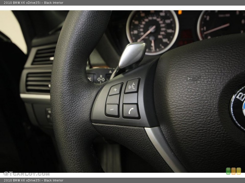 Black Interior Controls for the 2010 BMW X6 xDrive35i #74306080