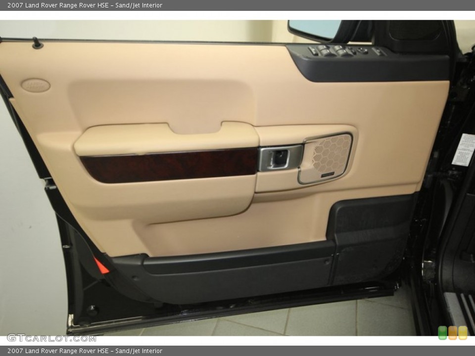 Sand/Jet Interior Door Panel for the 2007 Land Rover Range Rover HSE #74306449