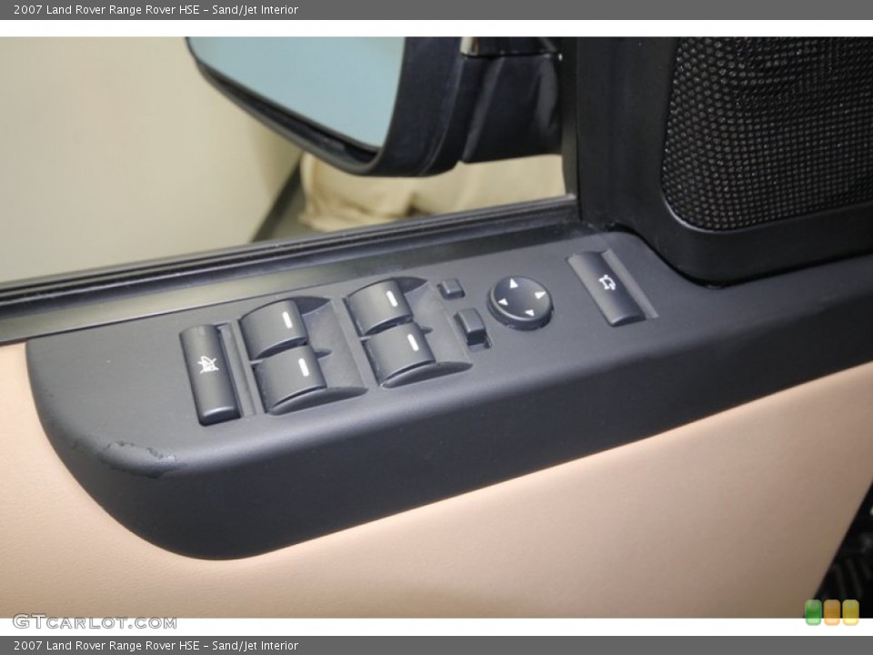 Sand/Jet Interior Controls for the 2007 Land Rover Range Rover HSE #74306452