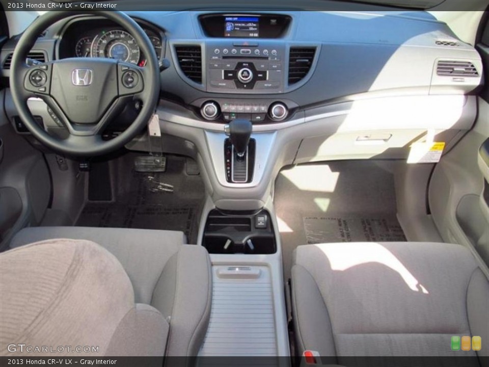 Gray Interior Dashboard for the 2013 Honda CR-V LX #74309223