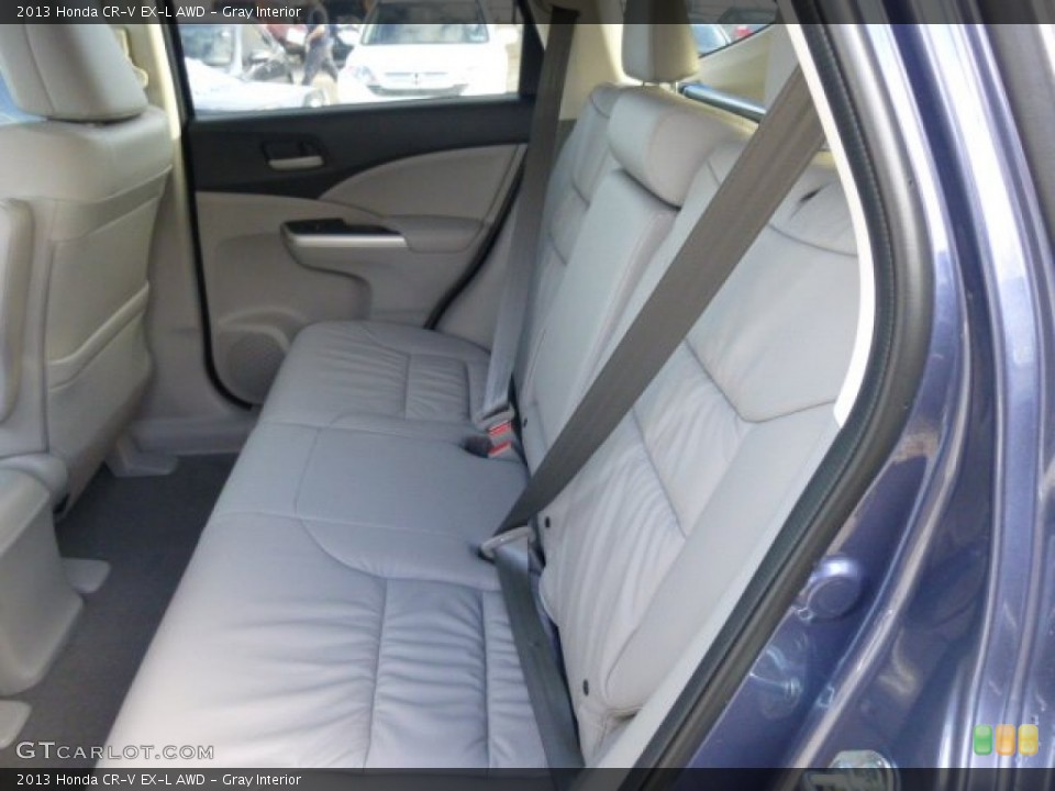Gray Interior Rear Seat for the 2013 Honda CR-V EX-L AWD #74312471