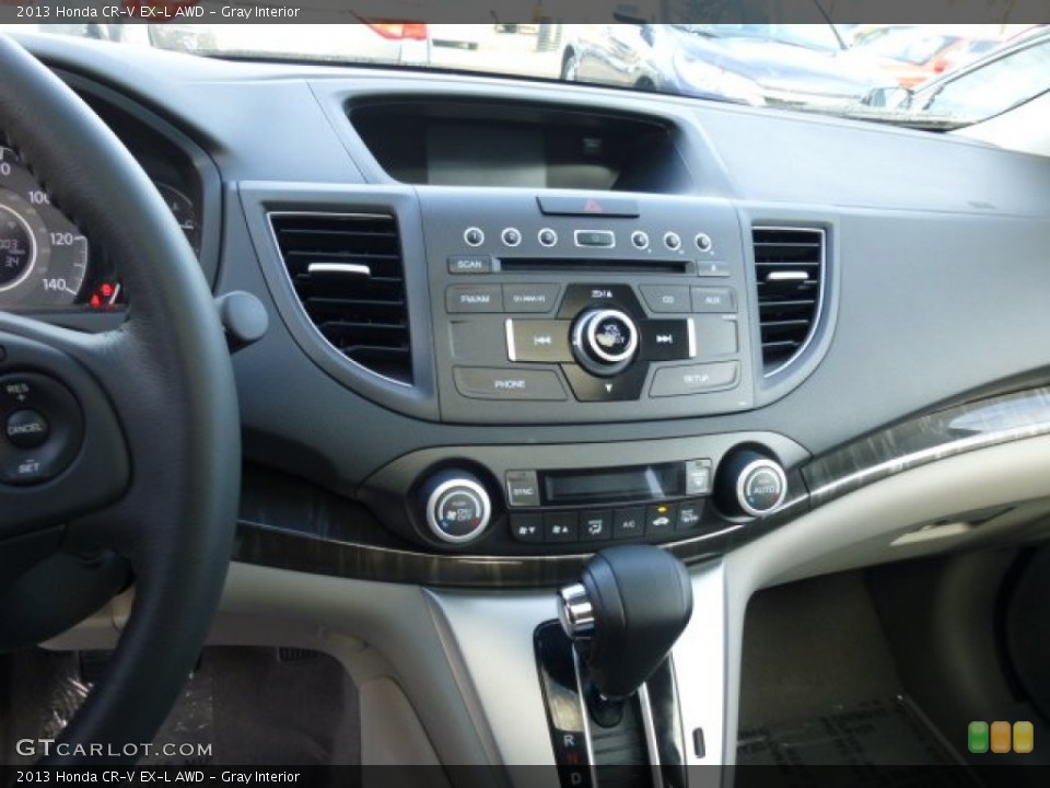 Gray Interior Controls for the 2013 Honda CR-V EX-L AWD #74312648