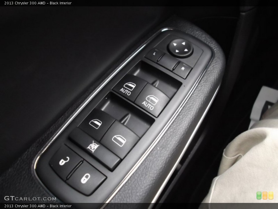 Black Interior Controls for the 2013 Chrysler 300 AWD #74312651
