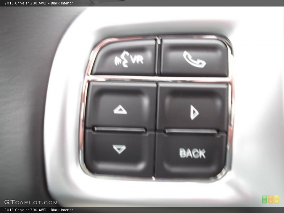 Black Interior Controls for the 2013 Chrysler 300 AWD #74312720