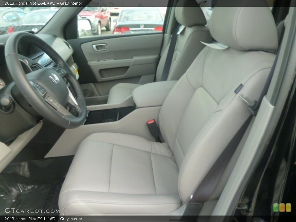 Gray Interior Front Seat for the 2013 Honda Pilot EX-L 4WD #74314693