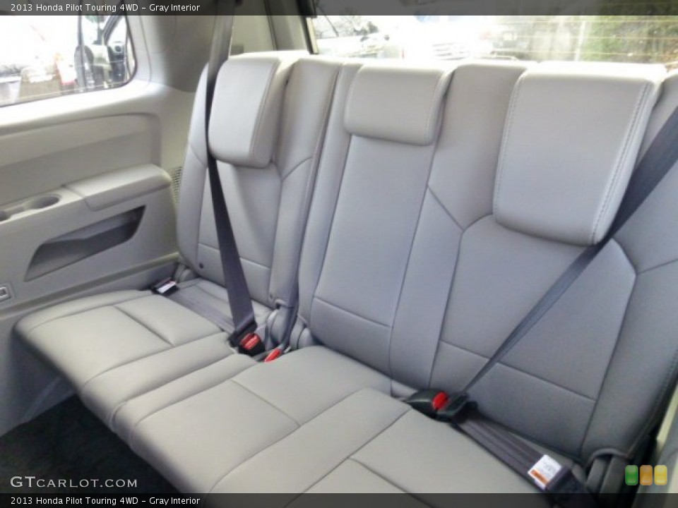 Gray Interior Rear Seat for the 2013 Honda Pilot Touring 4WD #74315612