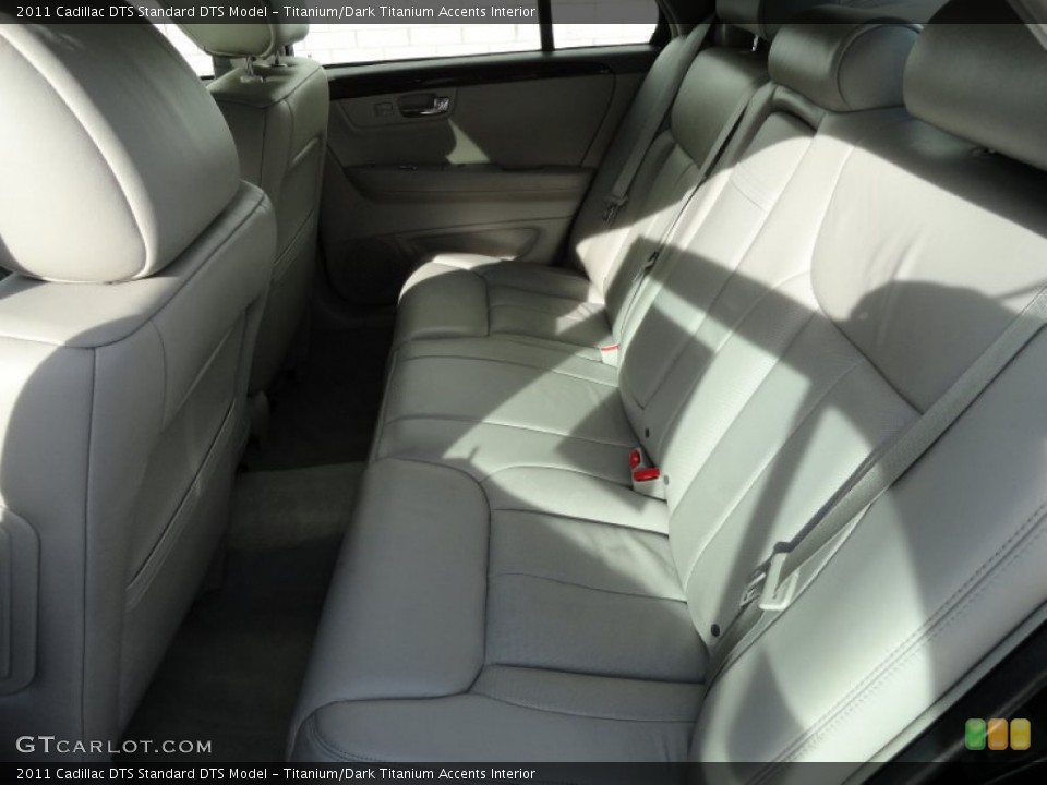 Titanium/Dark Titanium Accents Interior Rear Seat for the 2011 Cadillac DTS  #74316280