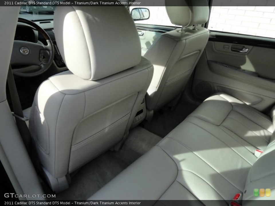Titanium/Dark Titanium Accents Interior Rear Seat for the 2011 Cadillac DTS  #74316298