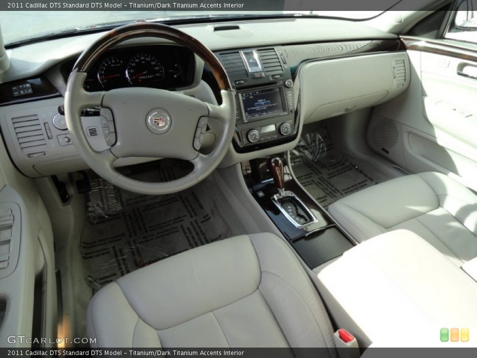 Titanium/Dark Titanium Accents Interior Prime Interior for the 2011 Cadillac DTS  #74316325
