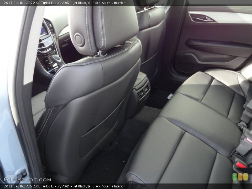Jet Black/Jet Black Accents Interior Rear Seat for the 2013 Cadillac ATS 2.0L Turbo Luxury AWD #74318115