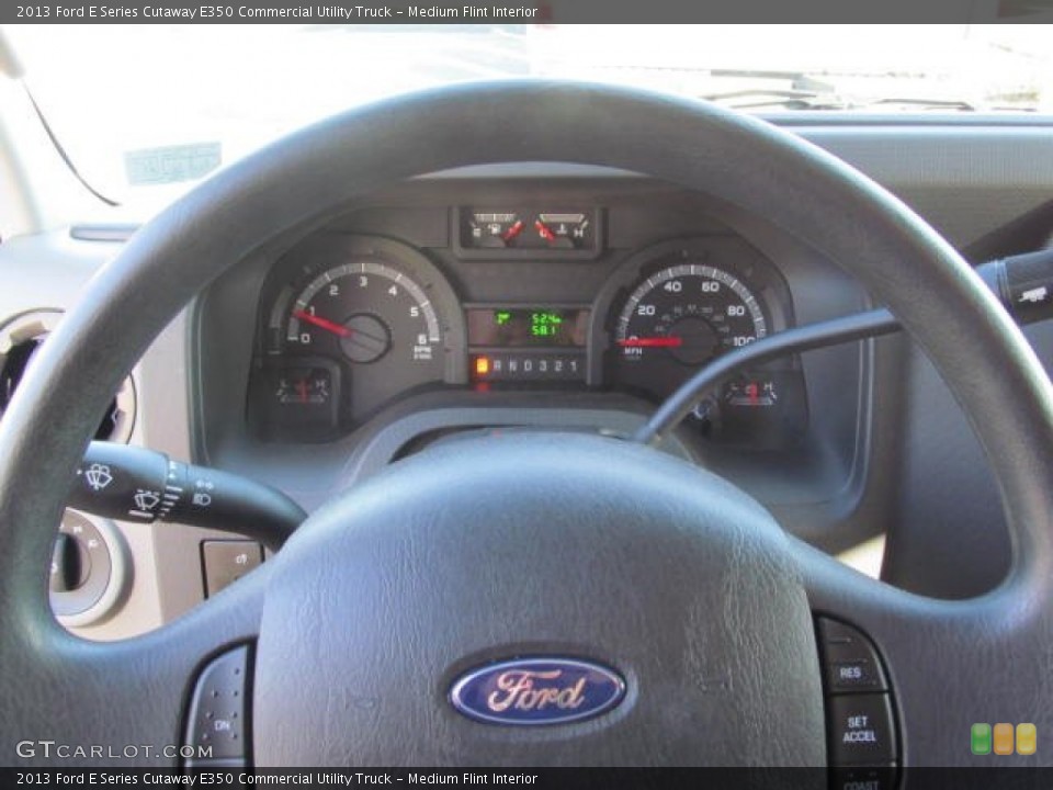 Medium Flint Interior Gauges for the 2013 Ford E Series Cutaway E350 Commercial Utility Truck #74318300