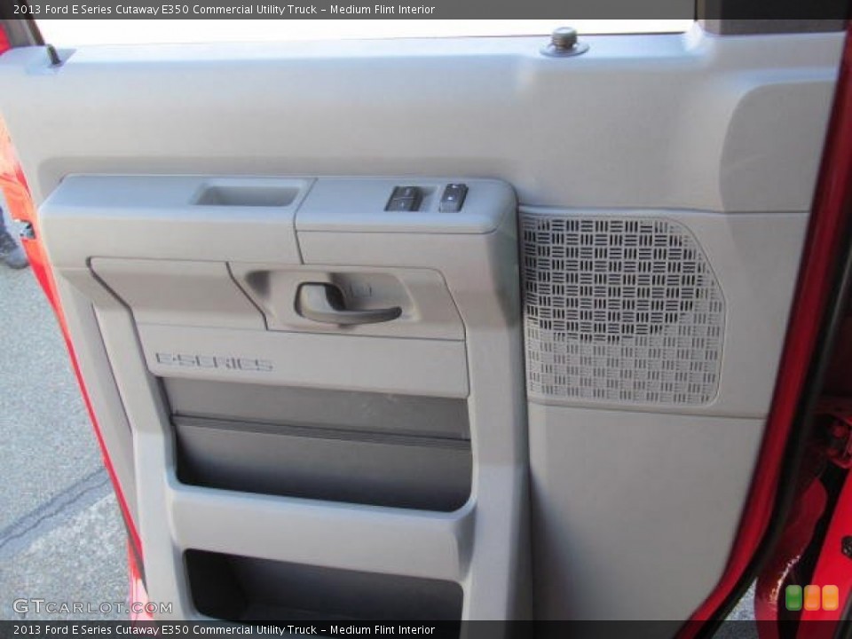 Medium Flint Interior Door Panel for the 2013 Ford E Series Cutaway E350 Commercial Utility Truck #74318327