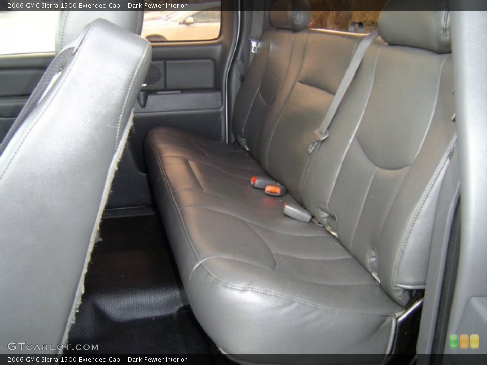 Dark Pewter Interior Rear Seat for the 2006 GMC Sierra 1500 Extended Cab #74321886
