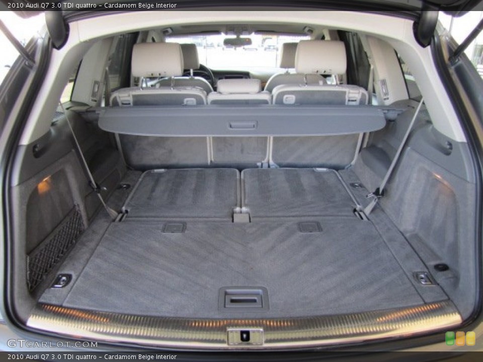 Cardamom Beige Interior Trunk for the 2010 Audi Q7 3.0 TDI quattro #74322079
