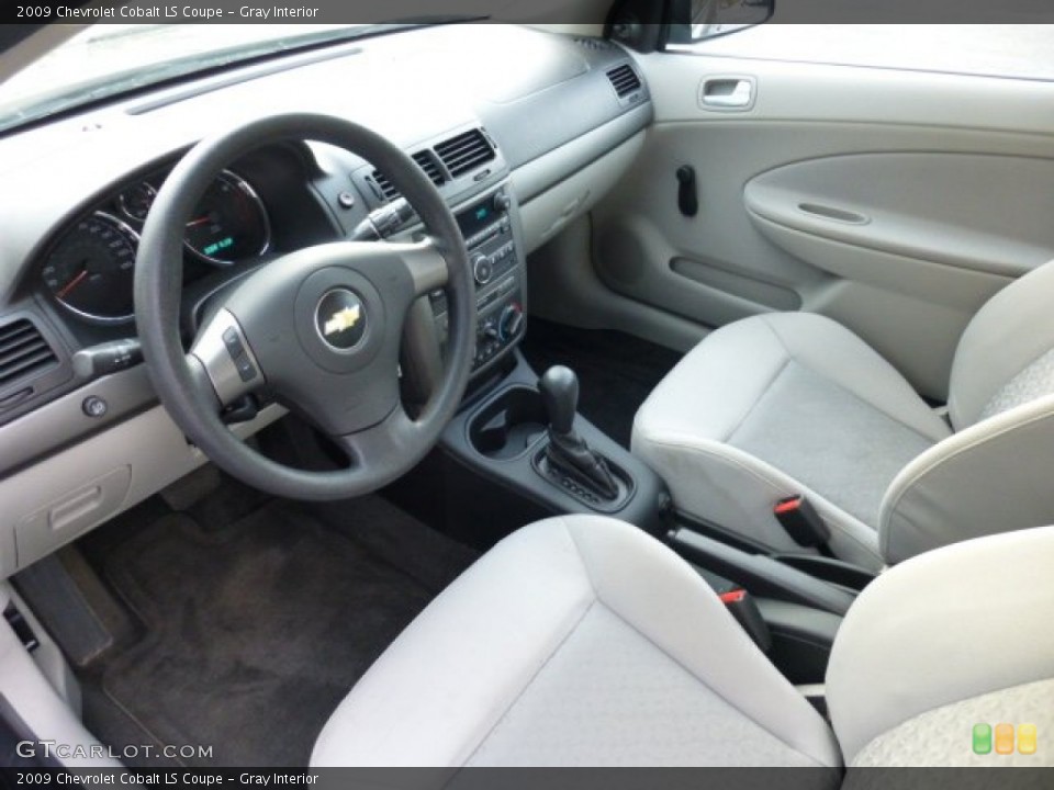 Gray Interior Prime Interior for the 2009 Chevrolet Cobalt LS Coupe #74322332
