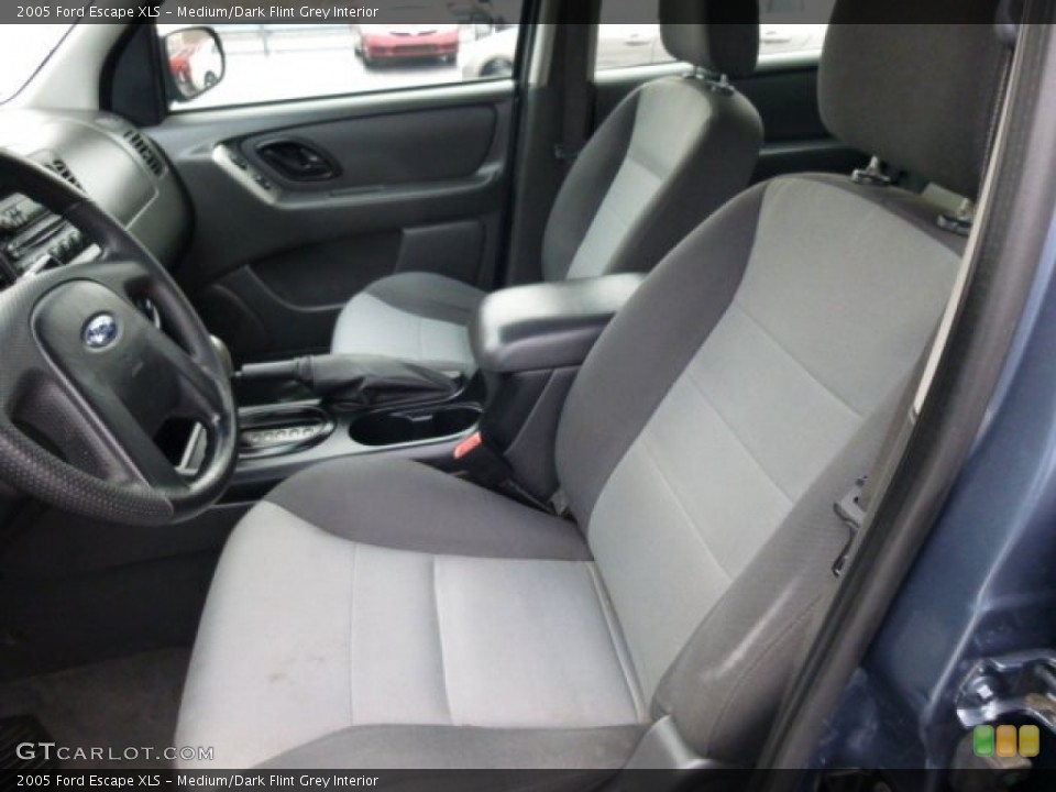 Medium/Dark Flint Grey Interior Front Seat for the 2005 Ford Escape XLS #74323415