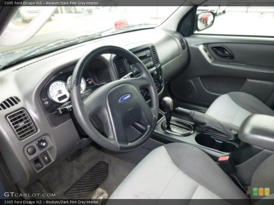 Medium/Dark Flint Grey Interior Prime Interior for the 2005 Ford Escape XLS #74323503