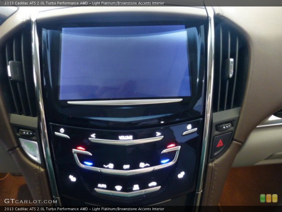 Light Platinum/Brownstone Accents Interior Controls for the 2013 Cadillac ATS 2.0L Turbo Performance AWD #74323626
