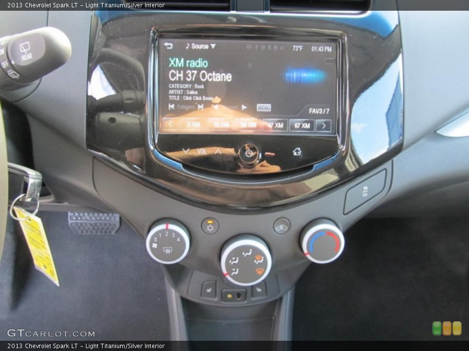 Light Titanium/Silver Interior Controls for the 2013 Chevrolet Spark LT #74324606